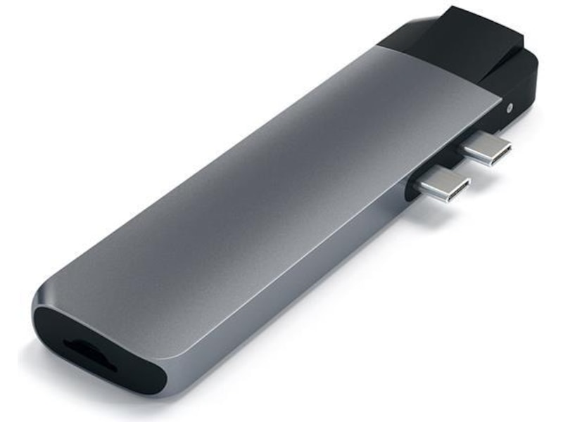 Satechi PRO Hub 4K Docking (rymdgrå) Dockningsstation och USB-hub