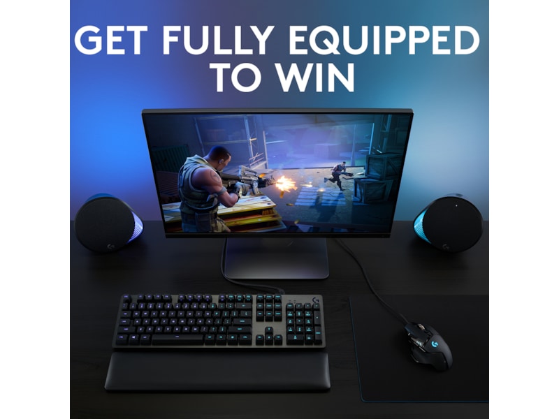 Logitech G502 HERO Gamingmus (svart) Gamingmus