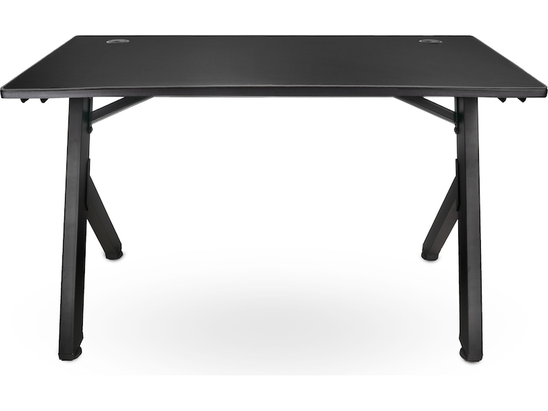 Svive Cygnus Gaming Desk matt svart med grå sömmar Gamingdesk