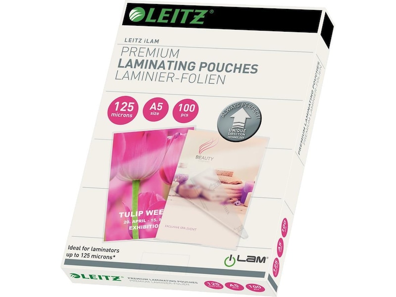 Leitz lamineringsficka UDT A5 125my Laminatorer