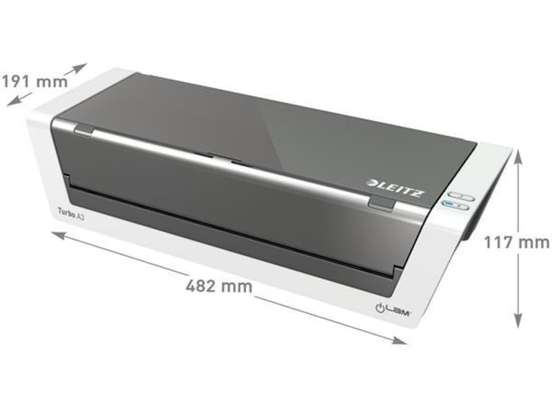 Leitz Lamineringsmaskin iLAM A3 Touch 2 Turbo Laminatorer