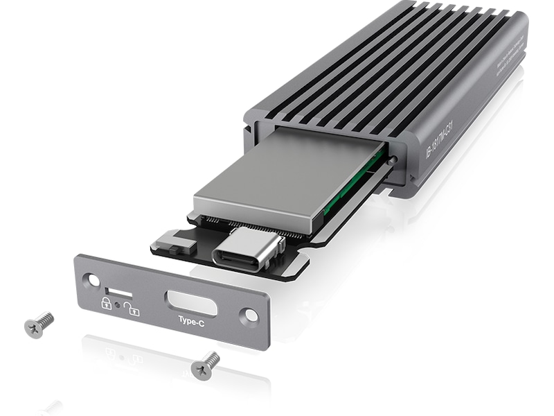 ICY BOX External Type-C enclosure for M.2 Hårddisk