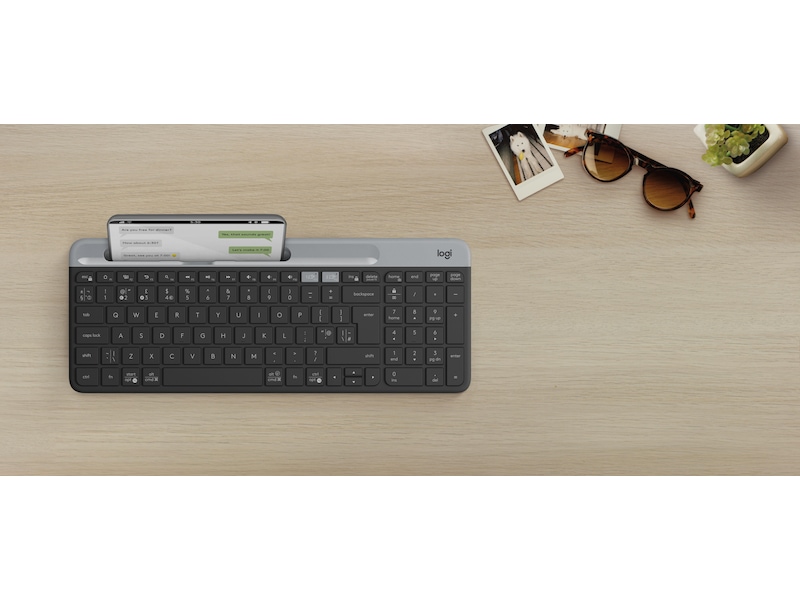 Logitech K580 Slim Multi-Enhet Tangentbord Tangentbord