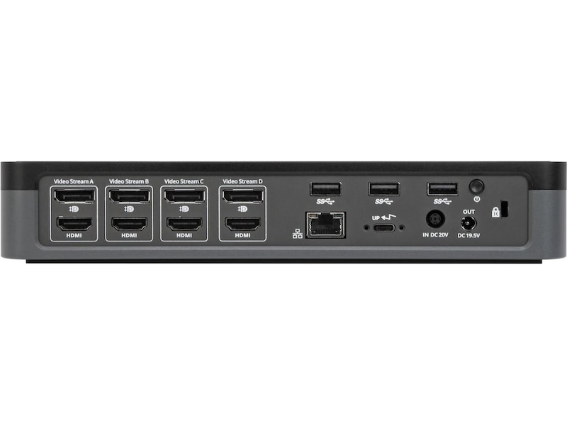 Targus Universal Quad 4K Docking Dockningsstation och USB-hub