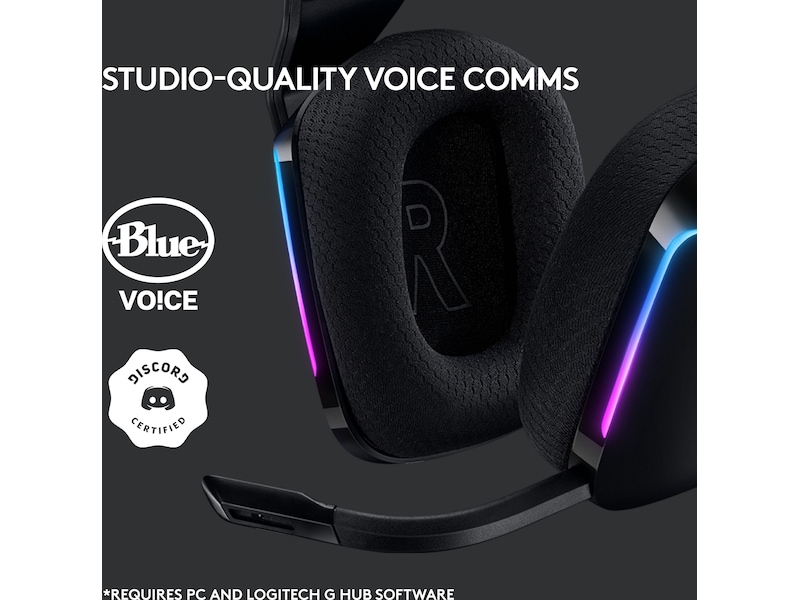 Logitech G733 LIGHTSPEED Trådlöst Gaming Headset (svart) Gamingheadset