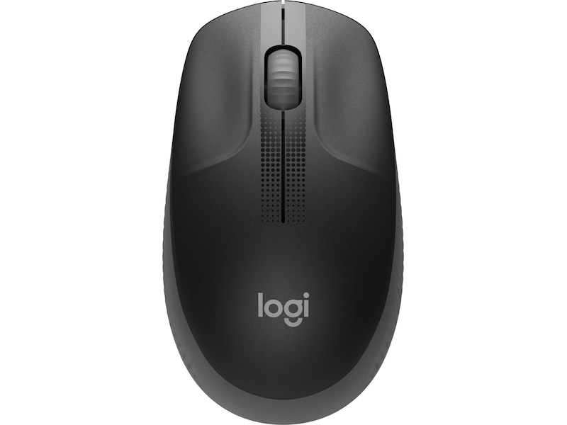 Logitech M190 Normalstor trådlös mus kolsvart Mus