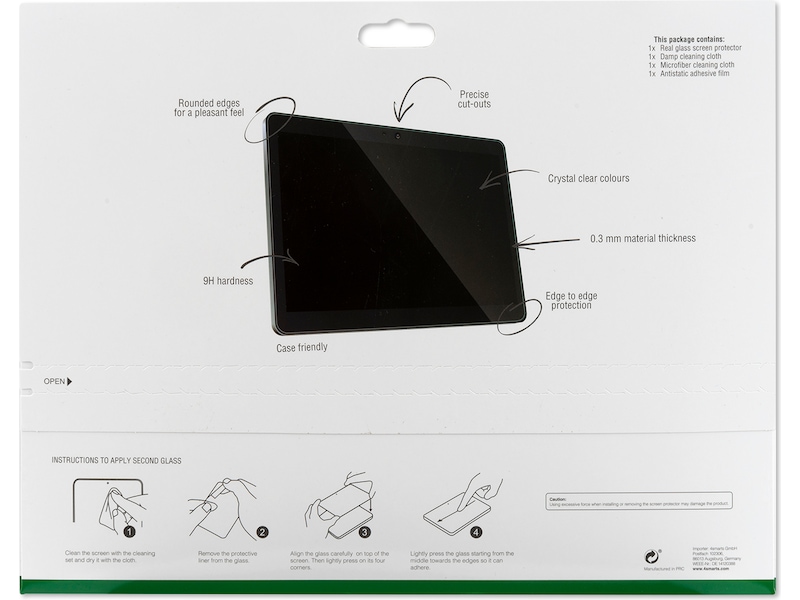 4smarts Galaxy Tab Active 3 Skärmskydd Skärmskydd surfplattor