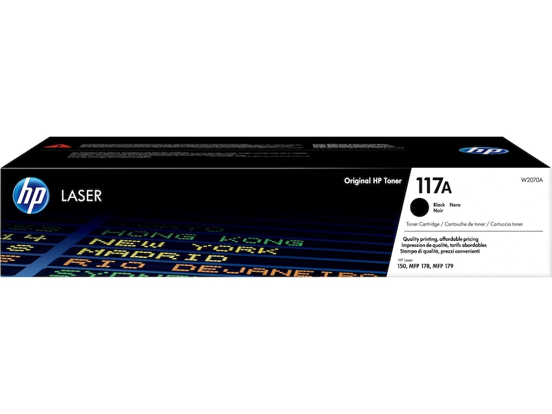 HP Toner 117A Svart Lasertoner