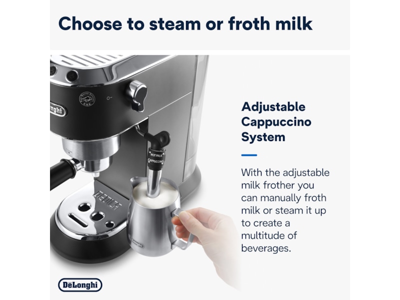 DeLonghi Dedica Style EC685.BK Espressomaskin (svart) Espressomaskiner