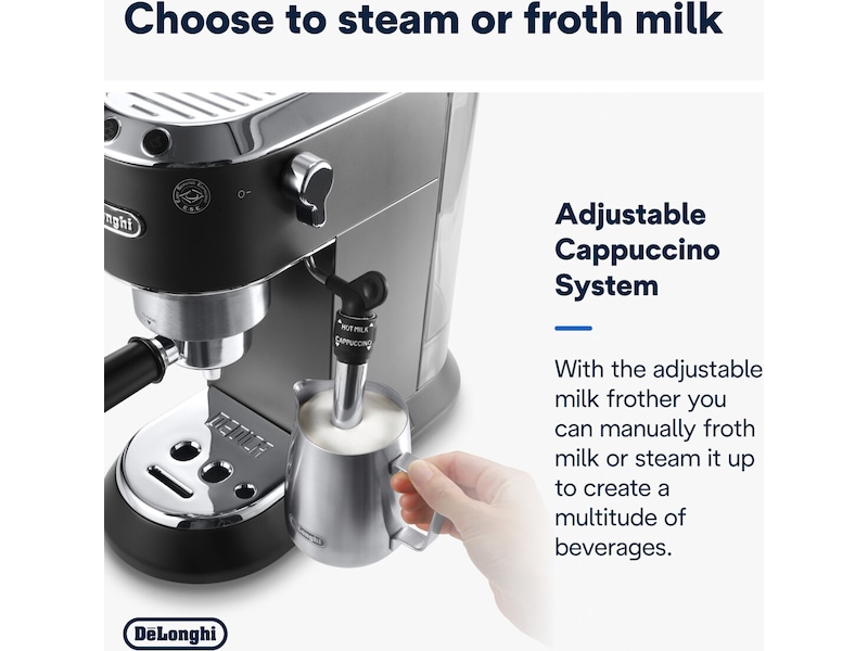 DeLonghi Dedica Style EC685.BK Espressomaskin (svart) Espressomaskiner