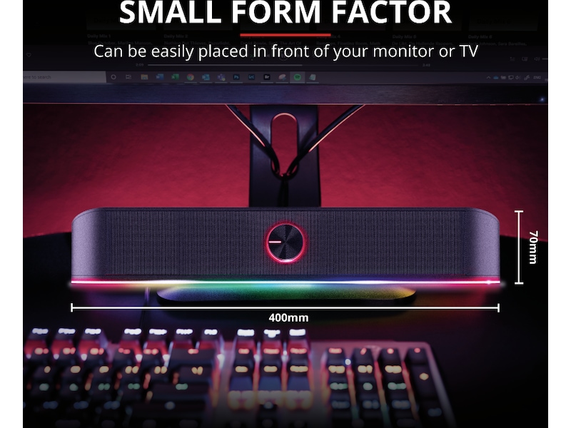 Trust GXT 619 Thorne ljudplanke 2.0 Högtalare