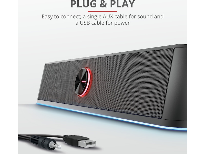 Trust GXT 619 Thorne ljudplanke 2.0 Högtalare