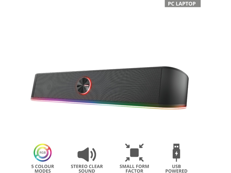 Trust GXT 619 Thorne ljudplanke 2.0 Högtalare