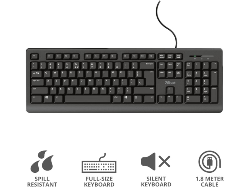 Trust Primo tangentbord Tangentbord