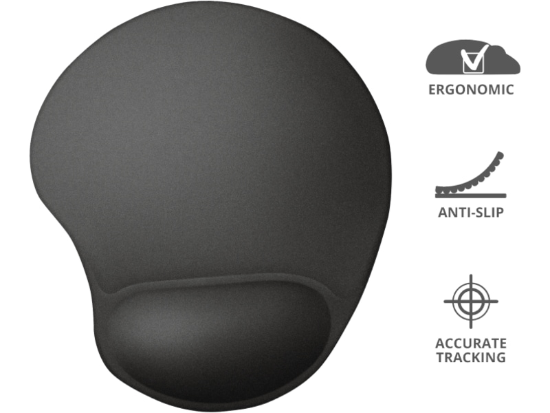 Trust Bigfoot musmatta  svart Musmatta