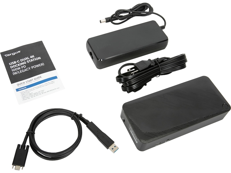 Targus Universal Dual 4K Docking Dockningsstation och USB-hub