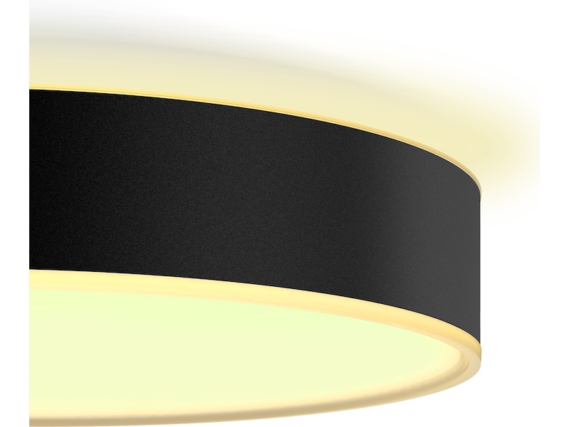 Philips Hue Enrave medium taklampa (svart) Taklampa