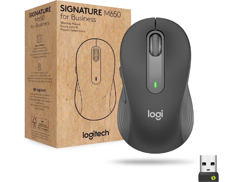 Logitech M650 For Business - Graphite Mus