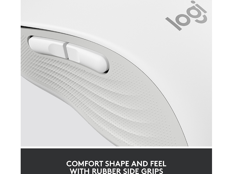 Logitech Signature M650 Medium  trådlös mus Offwhite Mus