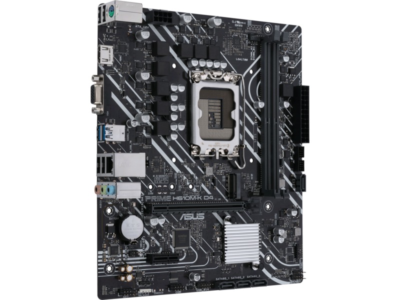 ASUS PRIME H610M-K D4 Moderkort Intel Socket