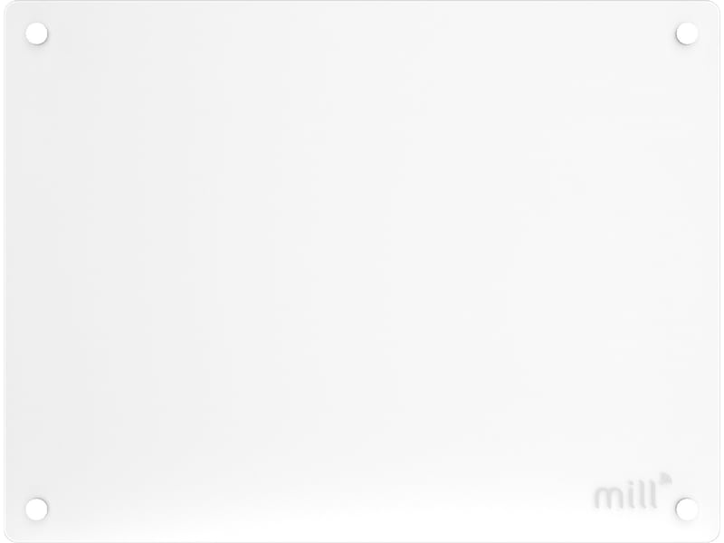 Mill Glas WiFi Gen 3 Panelelement 400W  (vit) Panelelement
