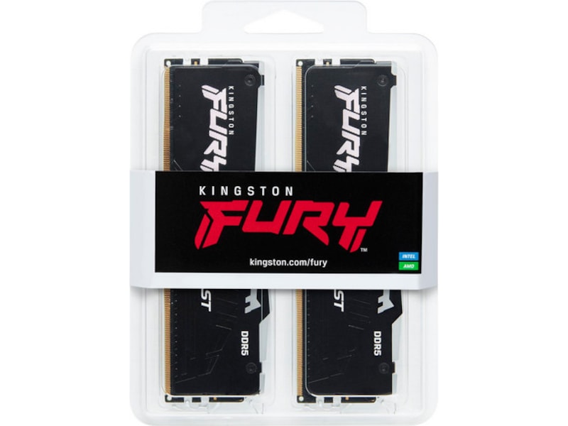 Kingston FURY Beast RGB DDR5 5200MHz 64GB Minne