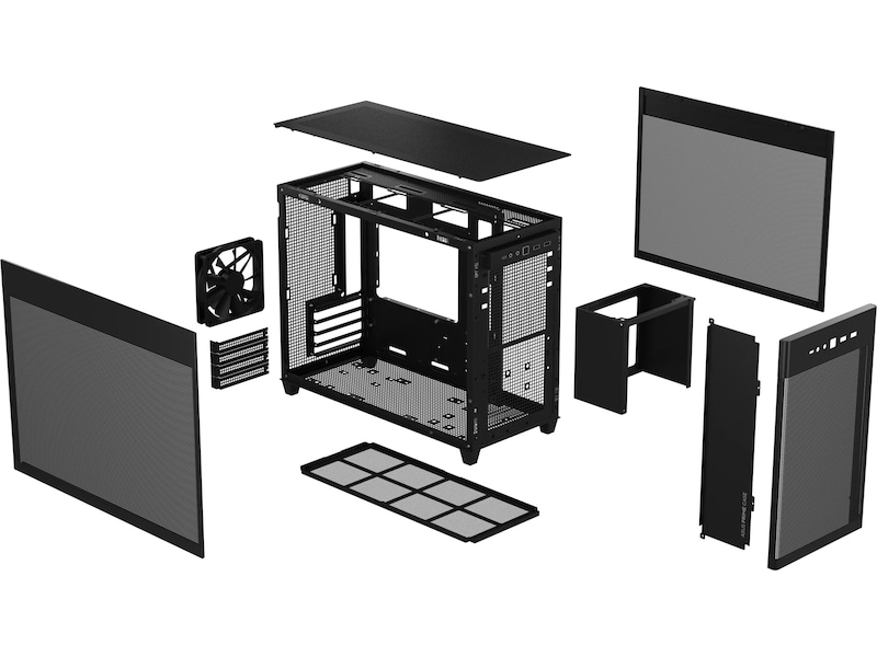 ASUS Prime AP201 MicroATX (svart) Mini/Micro/Nano tower
