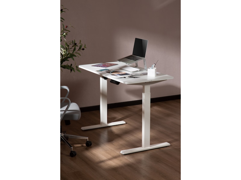Elektrisk ram för skrivbord (vit) Skrivbordsdelar och -tillbehör