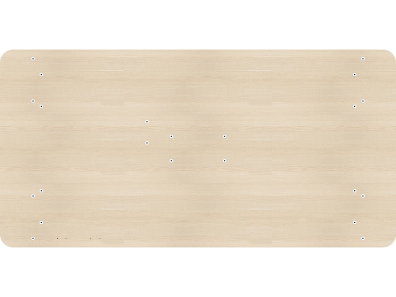 Skrivbordsskiva 120cm (ljus ek) Aktivitetsbord