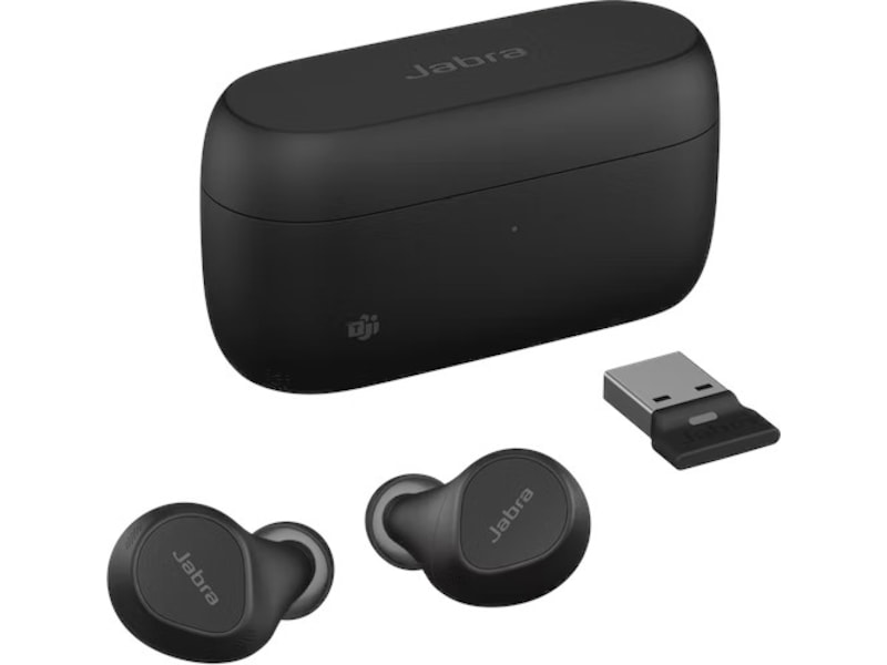 Jabra Evolve2 Buds trådlösa hörlurar (svart) Headset