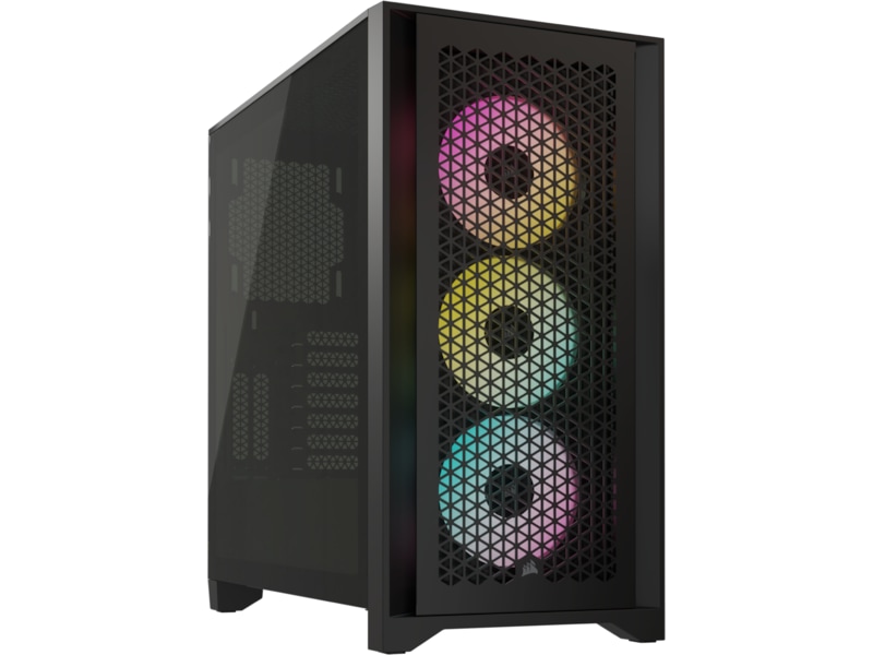 Corsair iCUE 4000D RGB Airflow Mid-Tower (svart) Midi tower