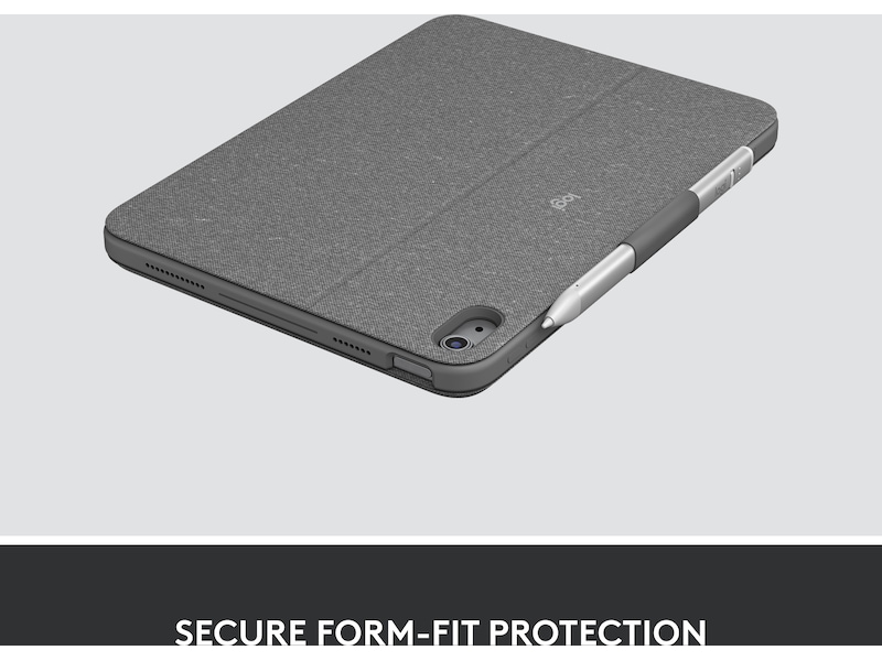 Logitech iPad 10,9" / 11" Combo Touch Tangentbordsfodral (oxford grey) Skydd