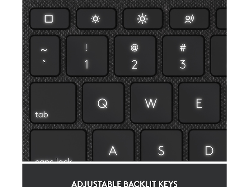 Logitech iPad 10,9" / 11" Combo Touch Tangentbordsfodral (oxford grey) Skydd