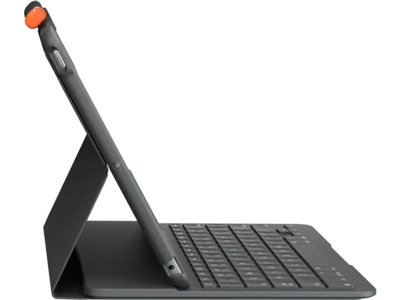 Logitech iPad 10,9" / 11" Slim Folio Tangentbordsfodral (grafitgrå) Skydd