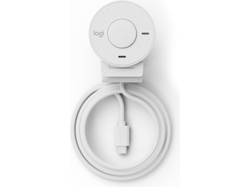 Logitech Brio 300 Full HD webbkamera (off-white) Webbkamera