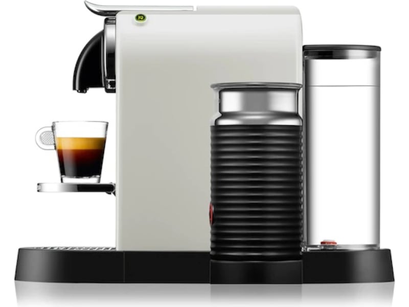 Nespresso CitiZ & Milk kaffemaskin från De'Longhi (vit)  -B-Grade Demo hem & hushåll