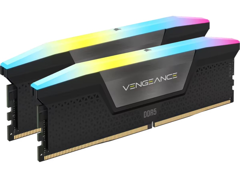 Corsair Vengeance RGB DDR5 5600MHz 96GB (svart) Minne
