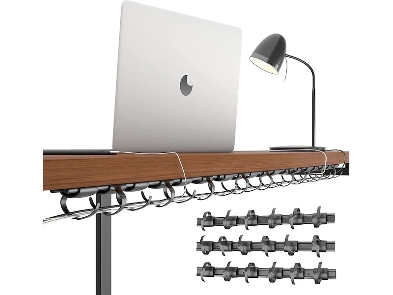 Kenson RIB 38cm Kabelhållare (3pk) Tillbehör till arbetsstationer och kontorsbås