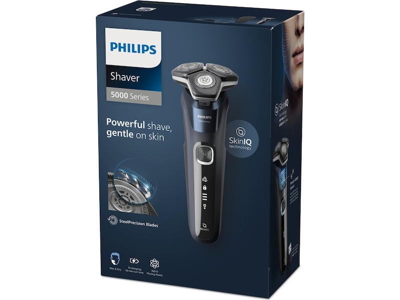 Philips Series 5000 Wet & Dry elektrisk rakapparat S5885/35 Rakapparat