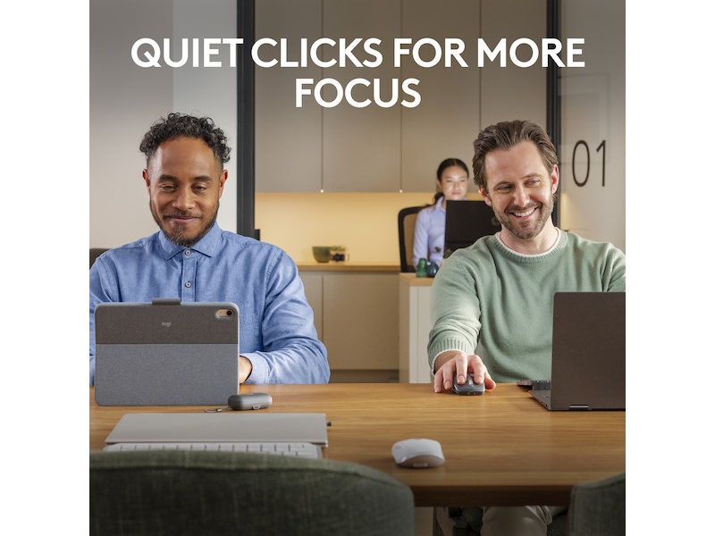 Logitech MX Anywhere 3S trådlös mus (pale grey) Mus