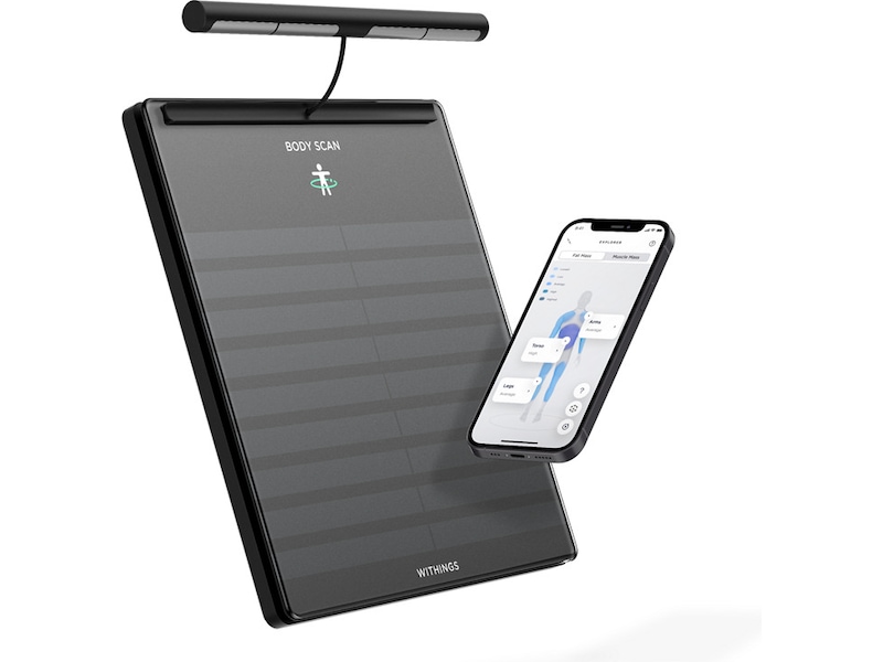 Withings Body Scan smart badvåg (svart) Personvågar