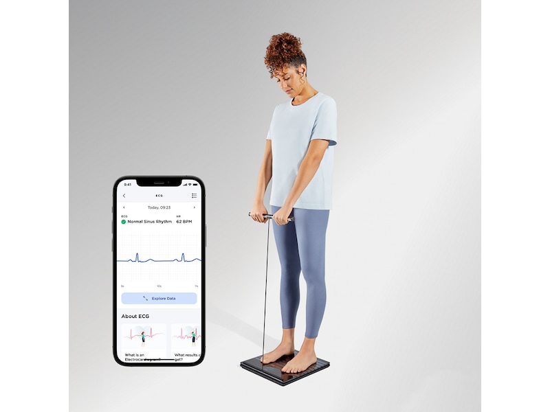 Withings Body Scan smart badvåg (svart) Personvågar