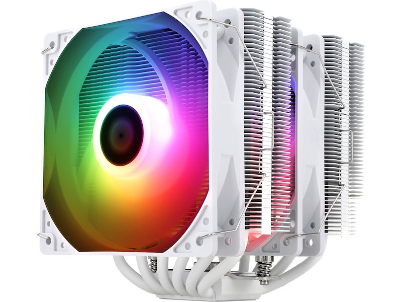 Thermalright Peerless Assasin 120 SE ARGB Kylare (vit) CPU - Luftkylning