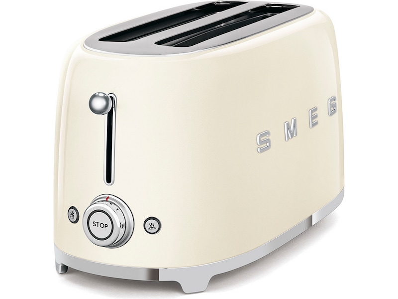 Smeg TSF02CREU 4x2 brödrost (cream) Brödrostar