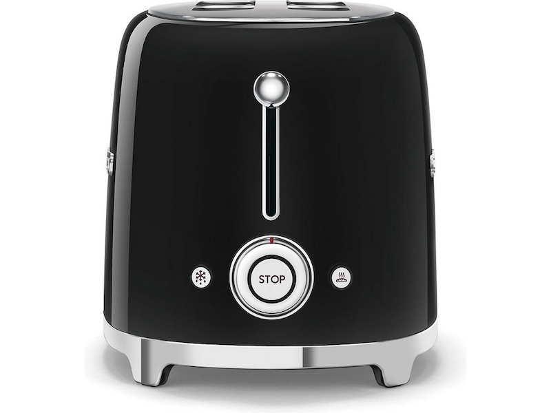 Smeg TSF01BLEU Brödrost för 2 skivor (svart) Brödrostar