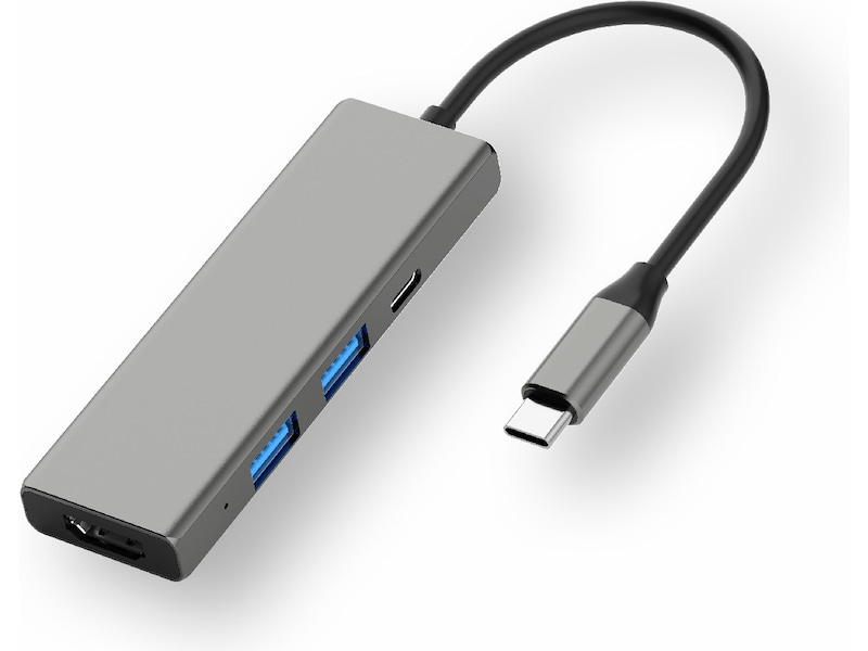 Andersson USB-C Hub (grå) Dockningsstation och USB-hub