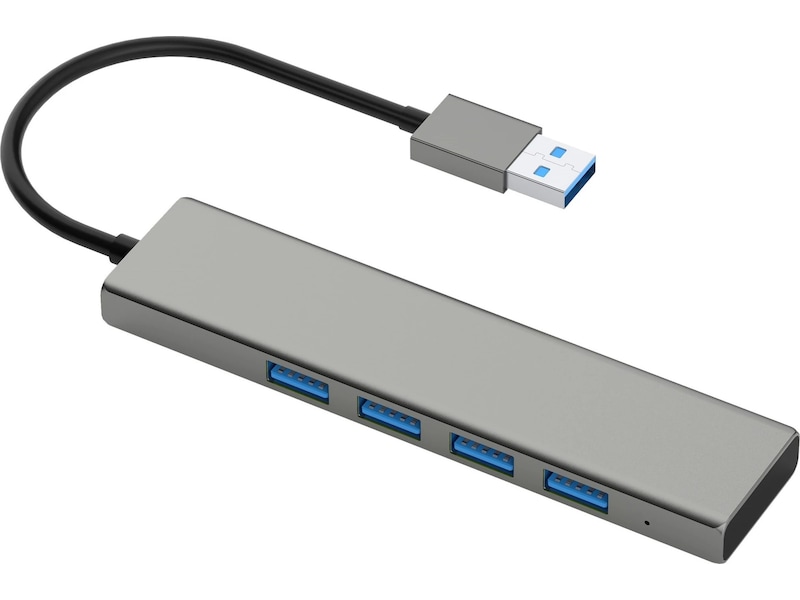 Andersson USB-A Hub (grå) Dockningsstation och USB-hub
