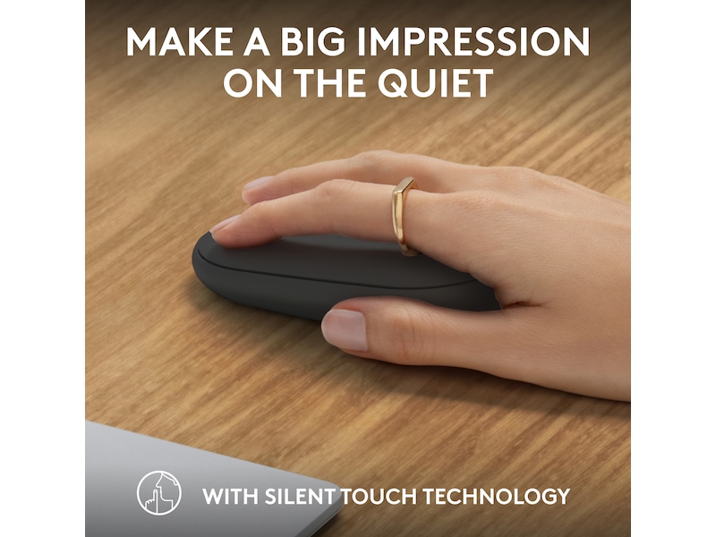 Pebble Mouse 2 M350s (svart) Mus