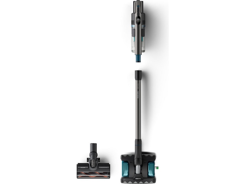 Philips XC8057/01 Sladdlös dammsugare (aqua) Skaftdammsugare