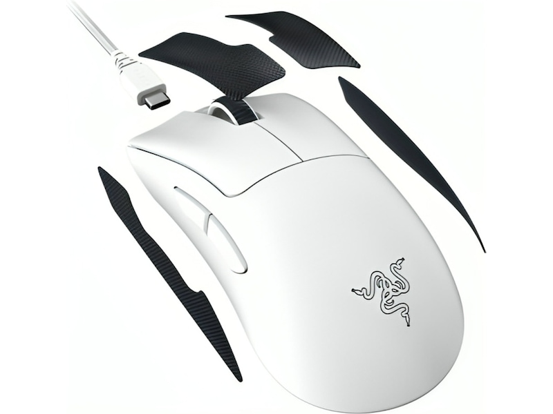 Razer Deathadder V3 Pro Trådlös Gamingmus (vit) Gamingmus